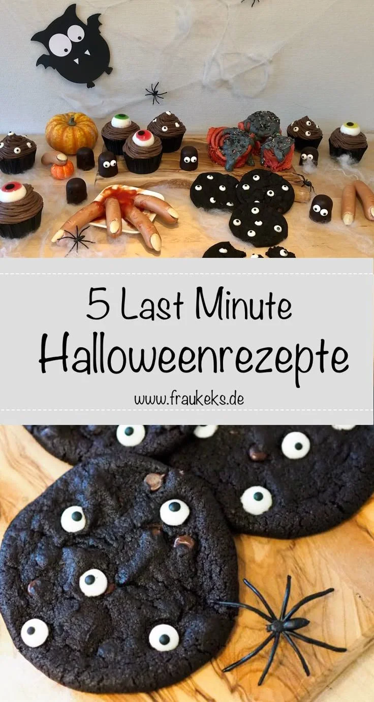 5 Last Minute Halloween Rezepte für eine unvergessliche Halloween-Feier