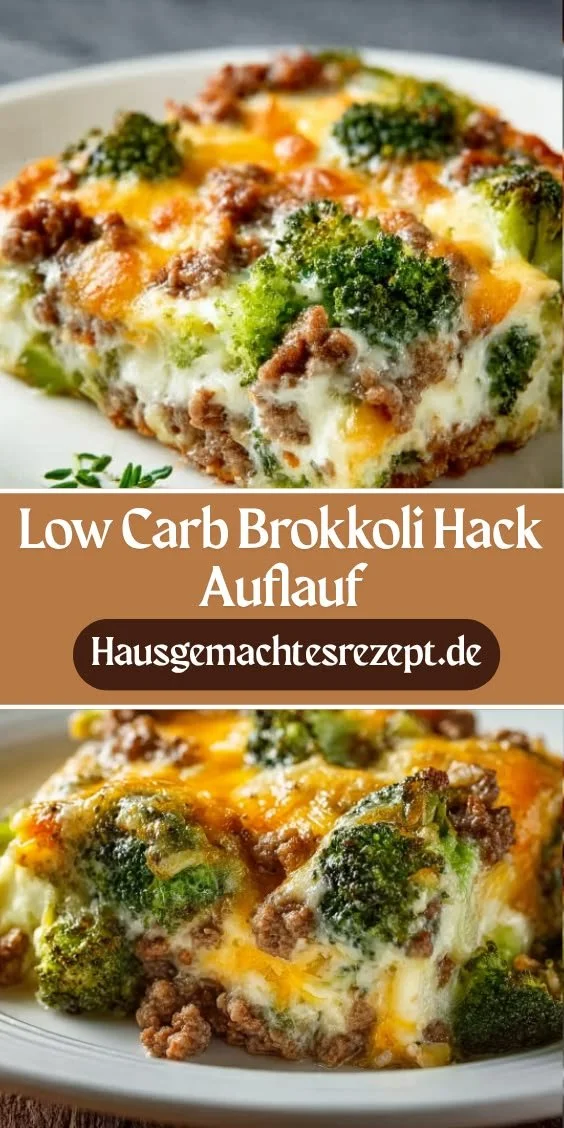 Low Carb Brokkoli Hack Auflauf – gesund und lecker für eine fitte Ernährung