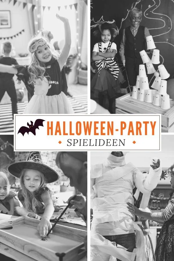 Halloween spiele für Gruselparty und Kindergeburtstag